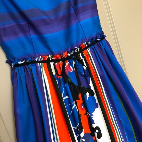 RED Valentino Floral Fit & Flare Dress - Picture 7 of 8